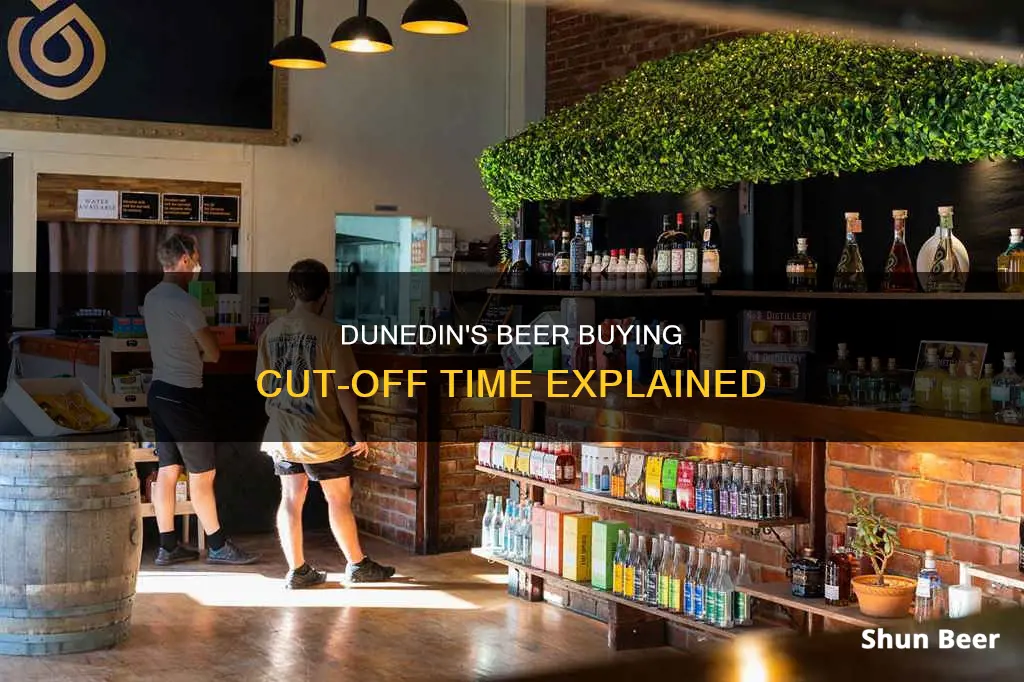 how late can you buy beer in dunedin