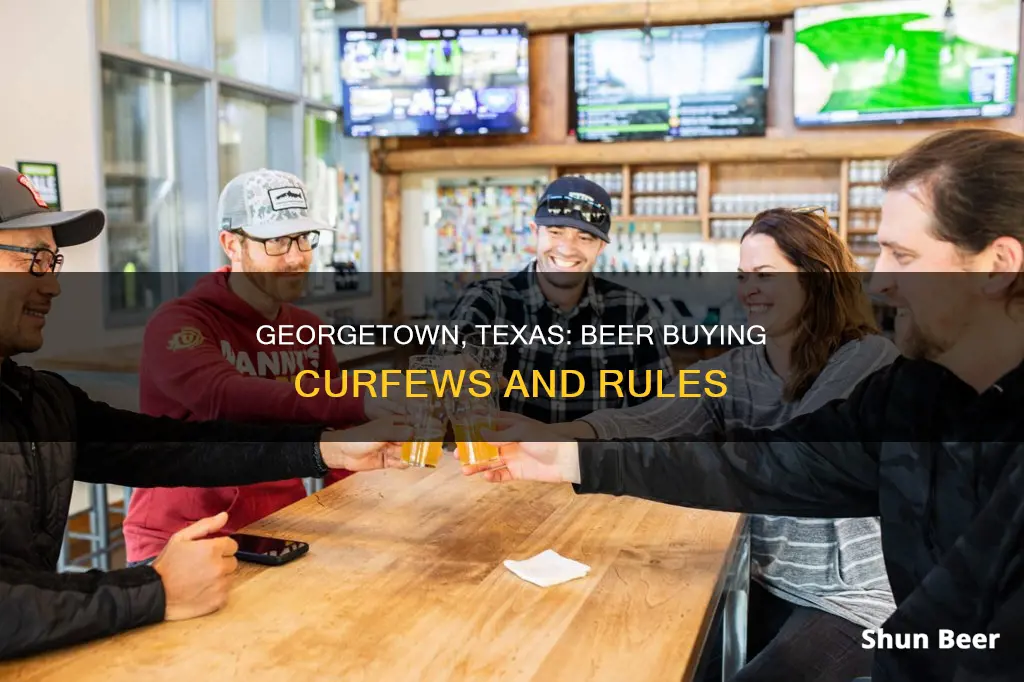 how late can you buy beer in georgetown tx