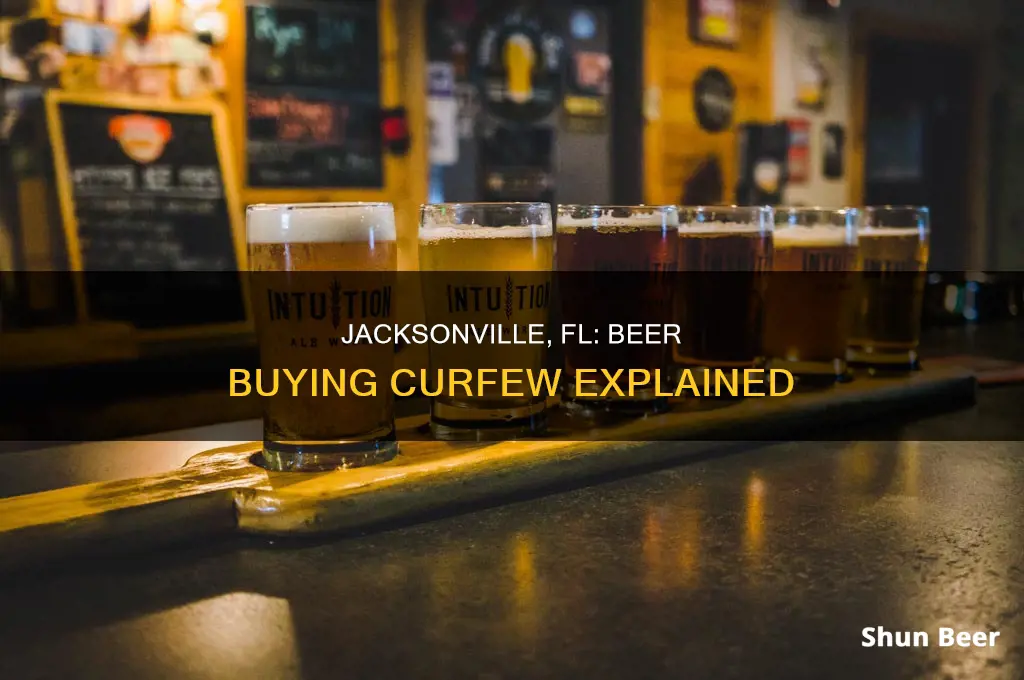 how late can you buy beer in jacksonville fl