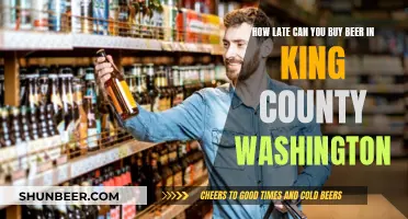 King County, Washington: Late-Night Beer Buying