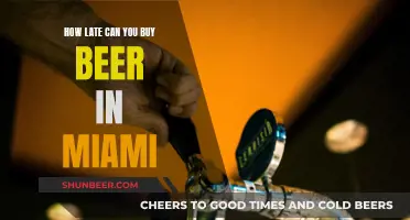 Miami Nightlife: Beer Buying Hours