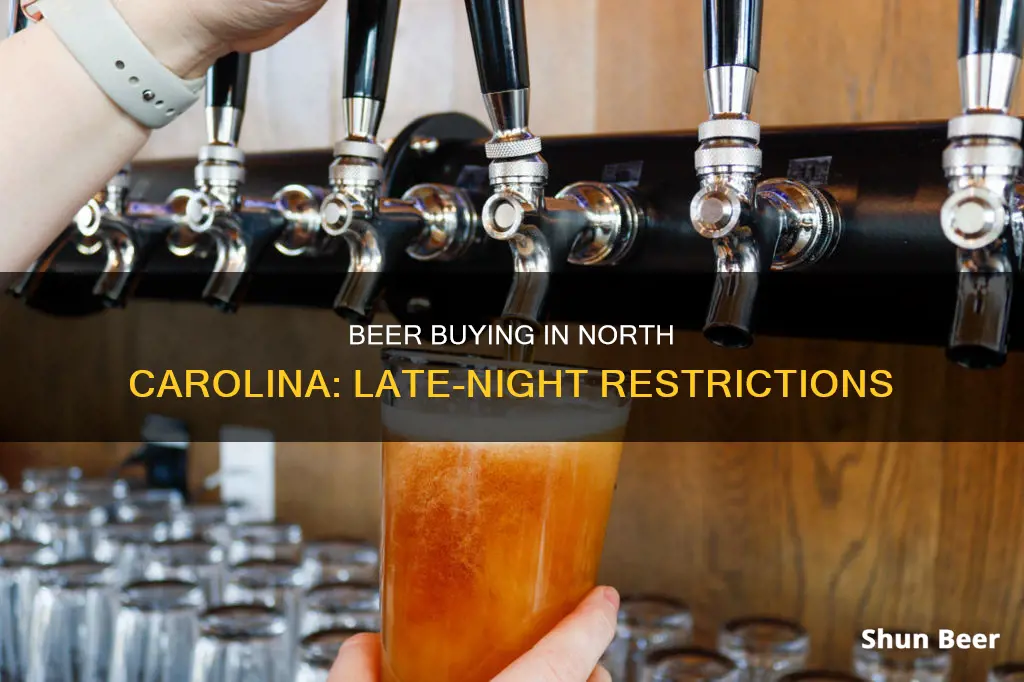 how late can you buy beer in nc