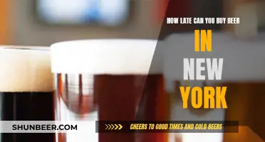 Buying Beer Late in New York: What's the Limit?