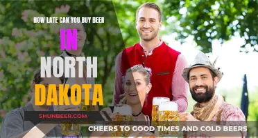 North Dakota's Beer Buying Cut-off Time