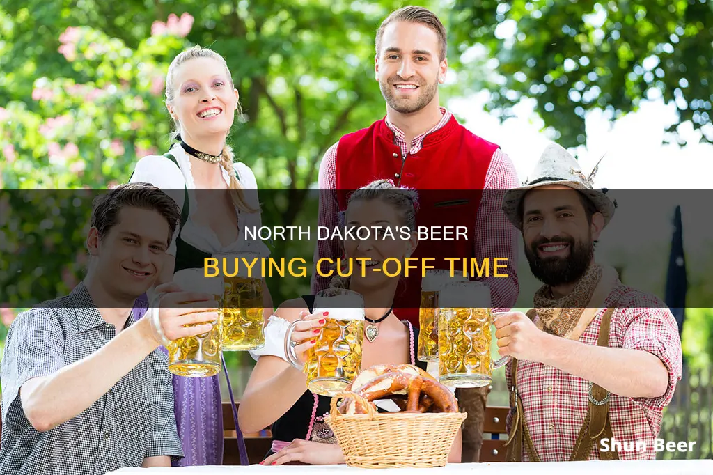 how late can you buy beer in north dakota