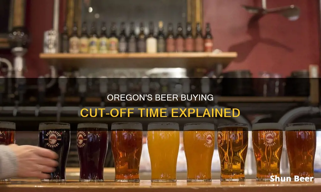 how late can you buy beer in oregon