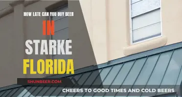 Starke, Florida: Beer Buying Hours and Limits