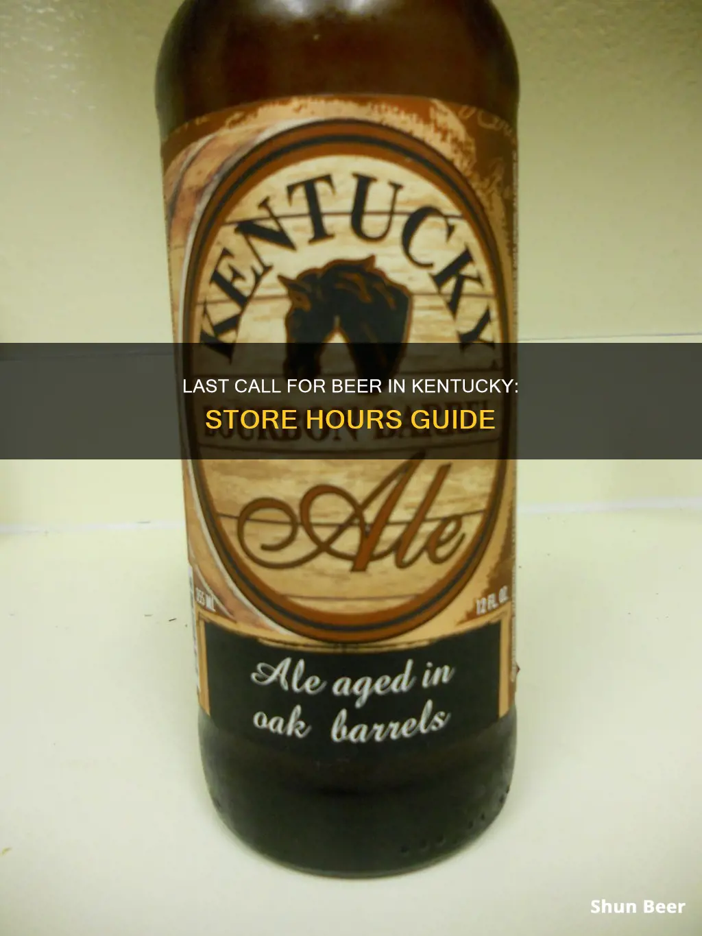 how late can you buy beer in stores in kentucky