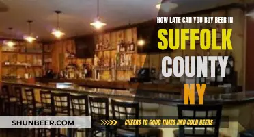 Buying Beer Late in Suffolk County, NY: Know the Rules