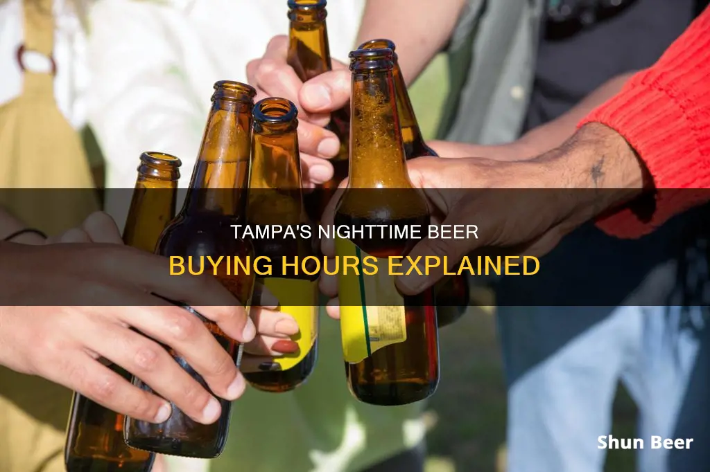 how late can you buy beer in tampa