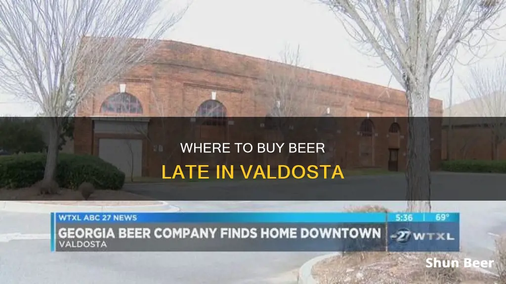 how late can you buy beer in valdosta