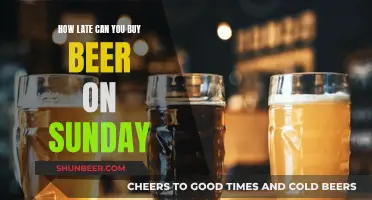 Last Call: Sunday Beer Buying Hours