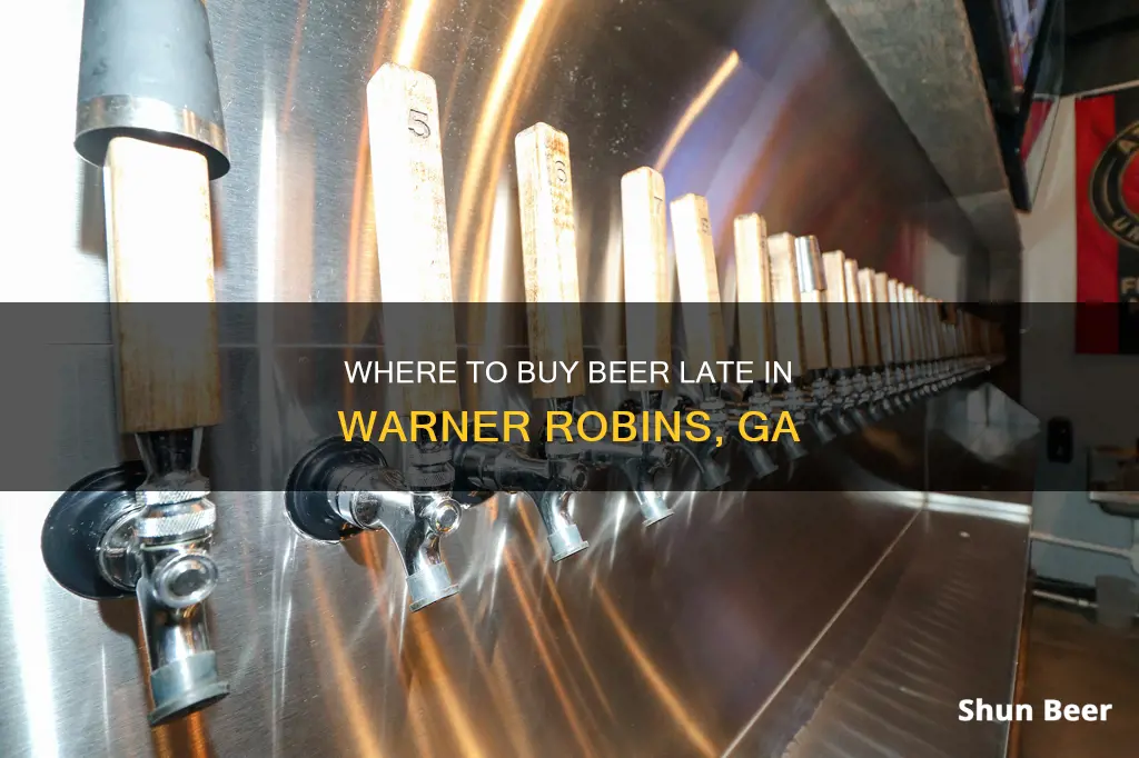 how late can you buy beer warner robins ga