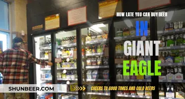 Giant Eagle Beer Buying: Late-Night Hours Explained