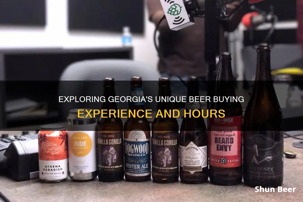 how long can you buy beer in georgia