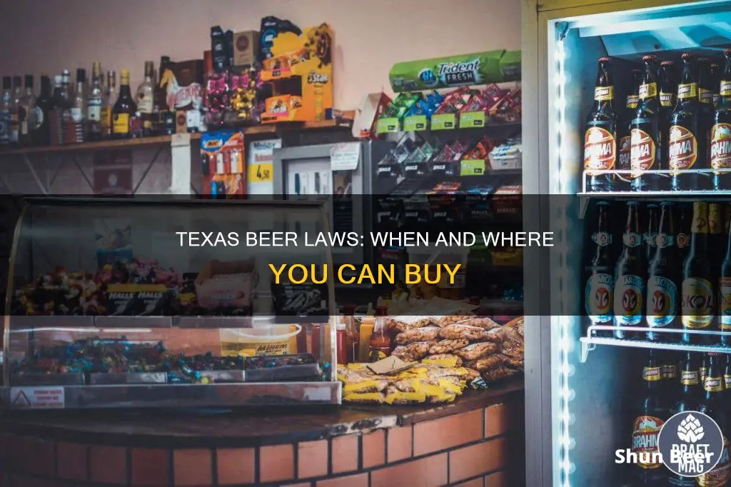 how long can you buy beer in texas