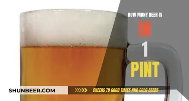 A Pint of Beer: How Many Beers Is That?