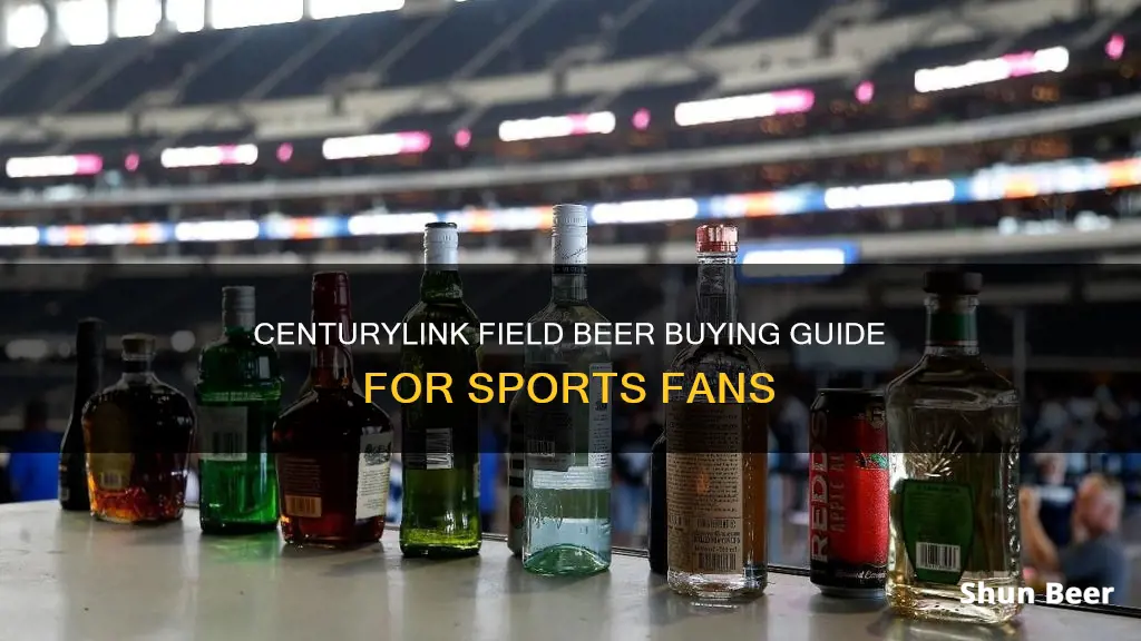 how many beers can i buy at centurylink field