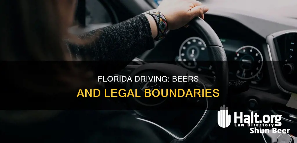 how many beers can you drink and drive in Florida