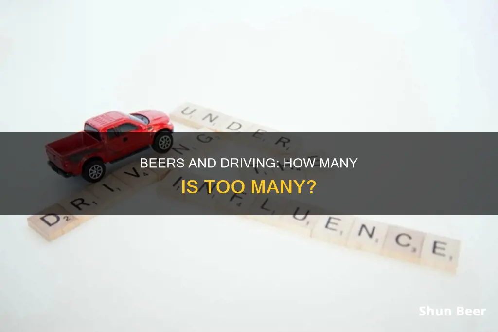 how many beers can you drink before driving