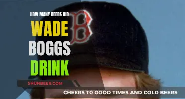 Wade Boggs' Beer Consumption: How Many?