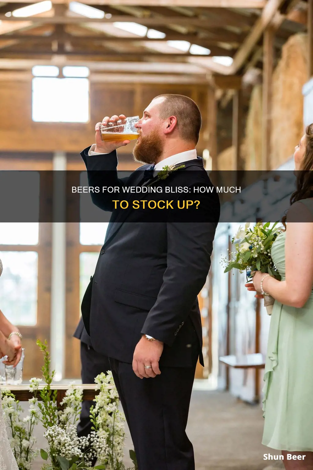 how many beers to buy for a wedding