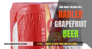 Calories in Radler Grapefruit Beer: A Healthy Option?