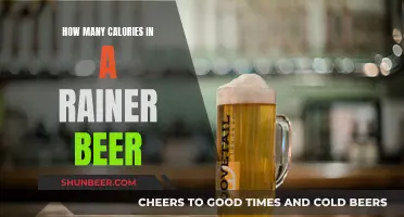 Calories in a Rainer Beer: Nutritional Facts and More