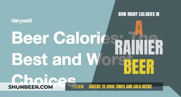 Rainier Beer Calorie Count: Nutritional Facts