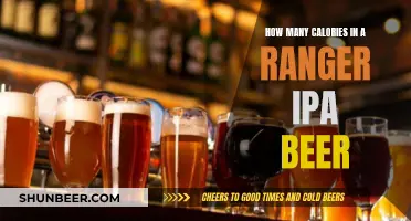 Ranger IPA Beer: Calorie Count and Nutrition Facts