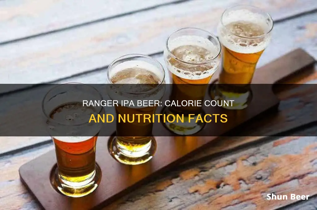 how many calories in a ranger ipa beer