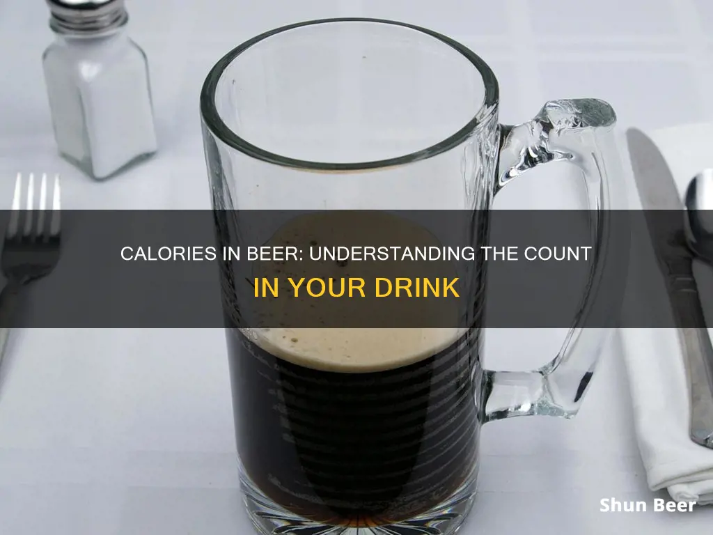 how many calories in a regular 12 ounce beer