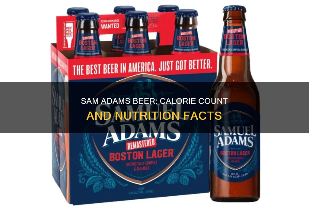 how many calories in a sam adams beer