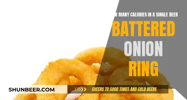 Calorie Counting: Beer-Battered Onion Rings