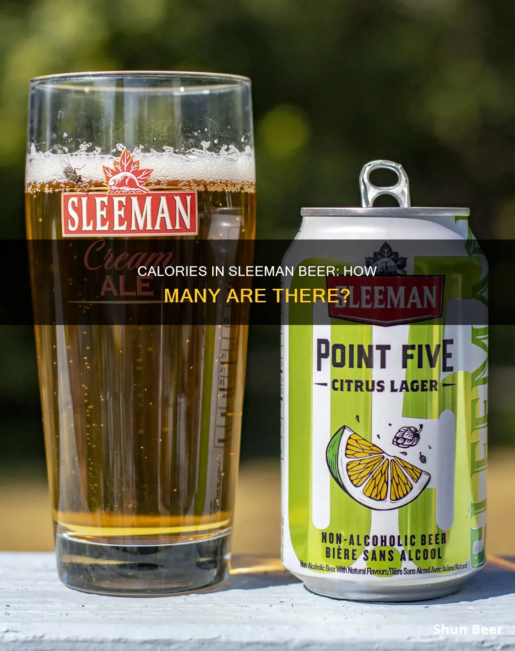 how many calories in a sleeman beer