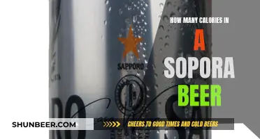 Calorie Counting: Sopora Beer's Nutritional Breakdown