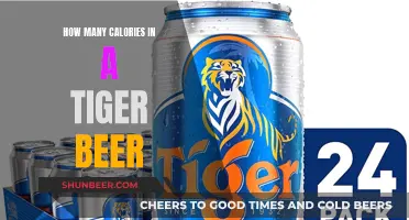 Tiger Beer Calories: How Many in a Bottle?