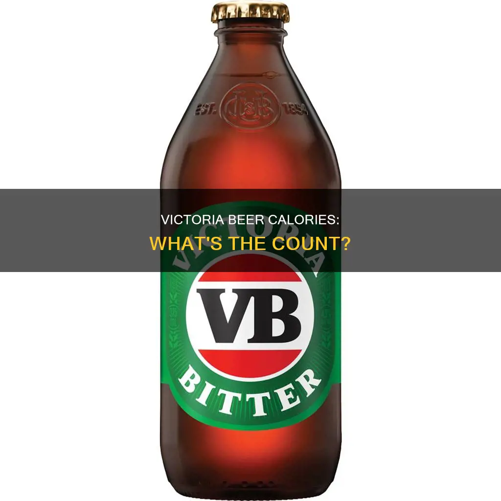 how many calories in a victoria beer