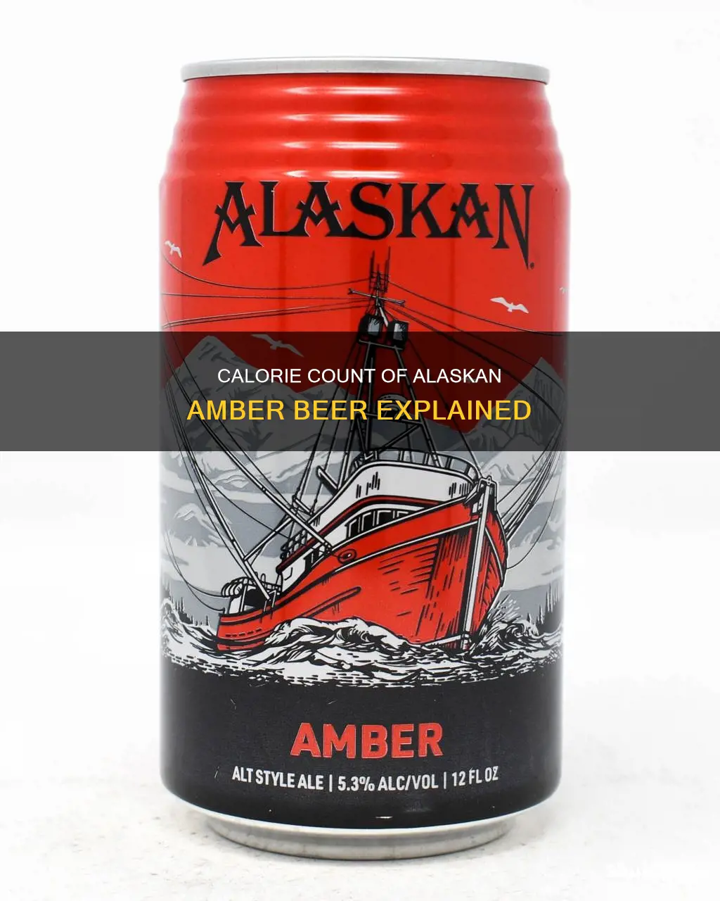 how many calories in alaskan amber beer