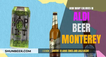 Aldi Beer Monterey: Calorie Count and Nutrition Facts