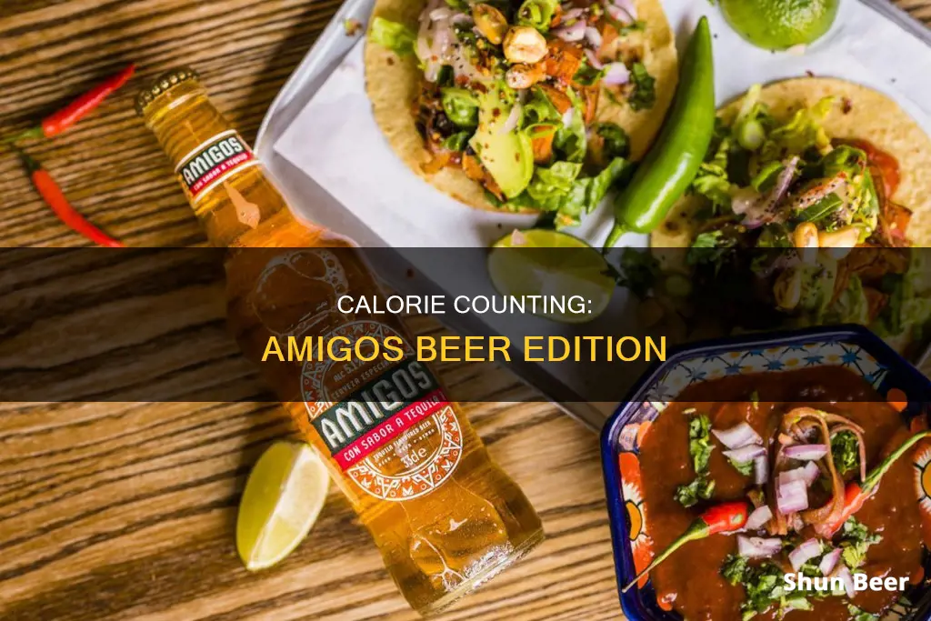 how many calories in amigos beer