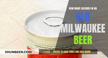 Calories in Old Milwaukee Beer: Nutritional Breakdown