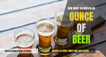 Calories in Beer: Ounces and Health