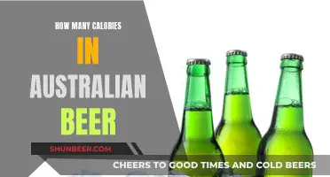 Australian Beer Calories: How Many in Each Bottle?