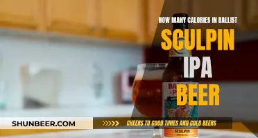 Calories in Ballast Point Sculpin IPA: Nutritional Breakdown