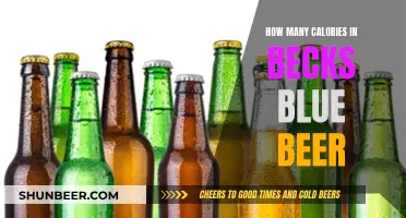 Beck's Blue Beer: Calorie Count for Health-Conscious Drinkers