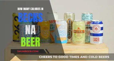 Beck's N.A. Beer: Calorie Count for Health-Conscious Drinkers