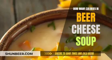 Cheese Soup Calories: Beer's Influence on Fitness Goals