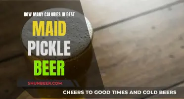 Pickle Beer Calories: Best Maid's Nutritional Breakdown