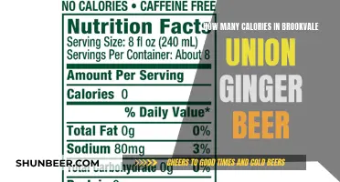 Calories in Brookvale Union Ginger Beer: Nutritional Breakdown